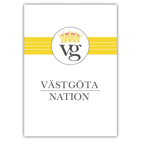 Omslag för Västgöta nation